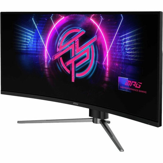 MSI MPG 346CQRF X24 34" Class UWQHD Curved Screen Gaming LCD Monitor - 21:9 - Black