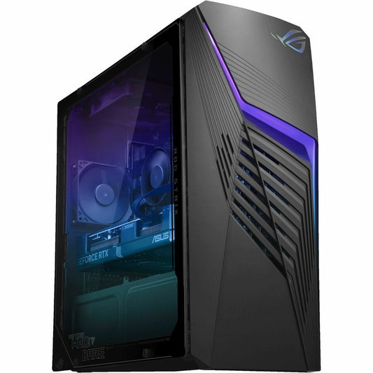 Asus ROG Strix G13CHR G13CHR-PH764 Gaming Desktop Computer - Intel Core i7 14th Gen i7-14700F - 16 GB - 1 TB PCI Express NVMe 4.0 SSD - Mid-tower - Extreme Dark Gray