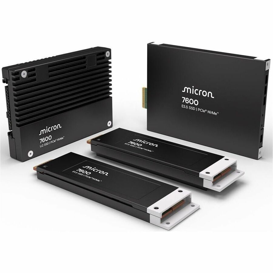 MICRON 7600 MAX 6.4TB NVME U.2 (15MM) ENTERPRISE SSD SINGLE PACK