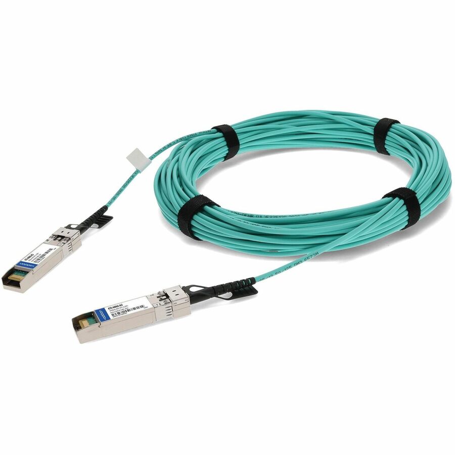 AddOn Dell 470-ABMJ Compatible TAA Compliant 10GBase-AOC SFP+ Active Optical Cable (850nm, MMF, 20m)