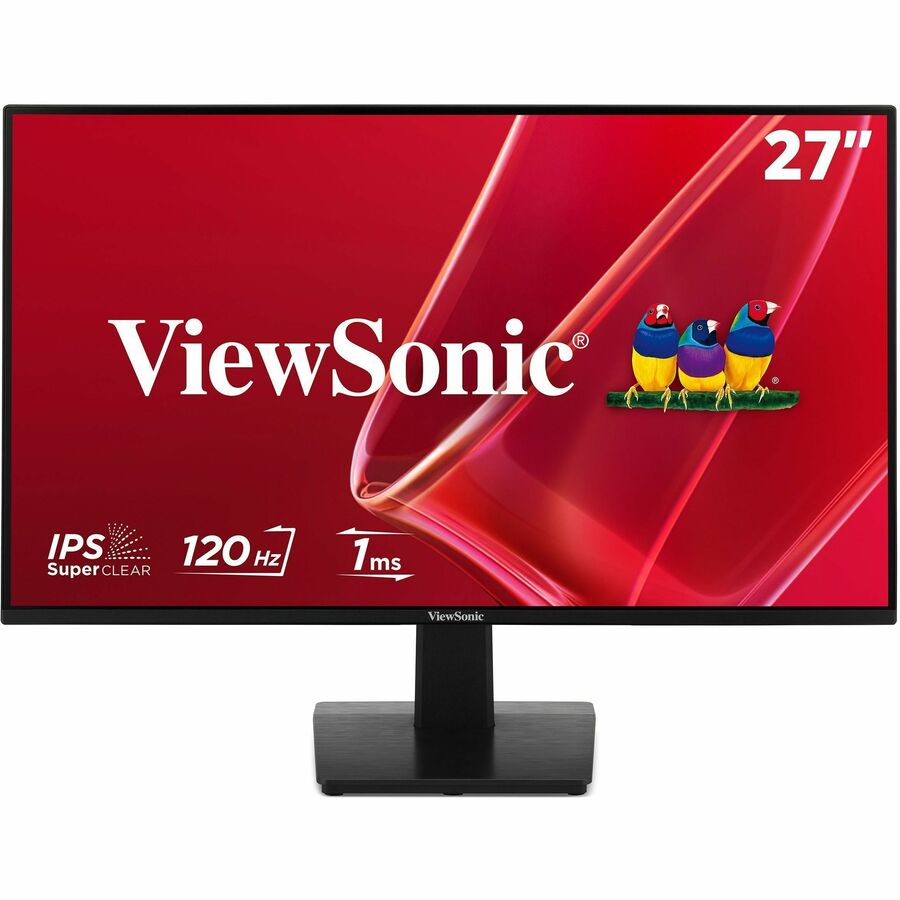 ViewSonic VA2748-MH 27 Inch 1080p Monitor, IPS Display with 120Hz for Immersive Home and Office Viewing, Variable Refresh Rate, HDMI, and VGA Inputs