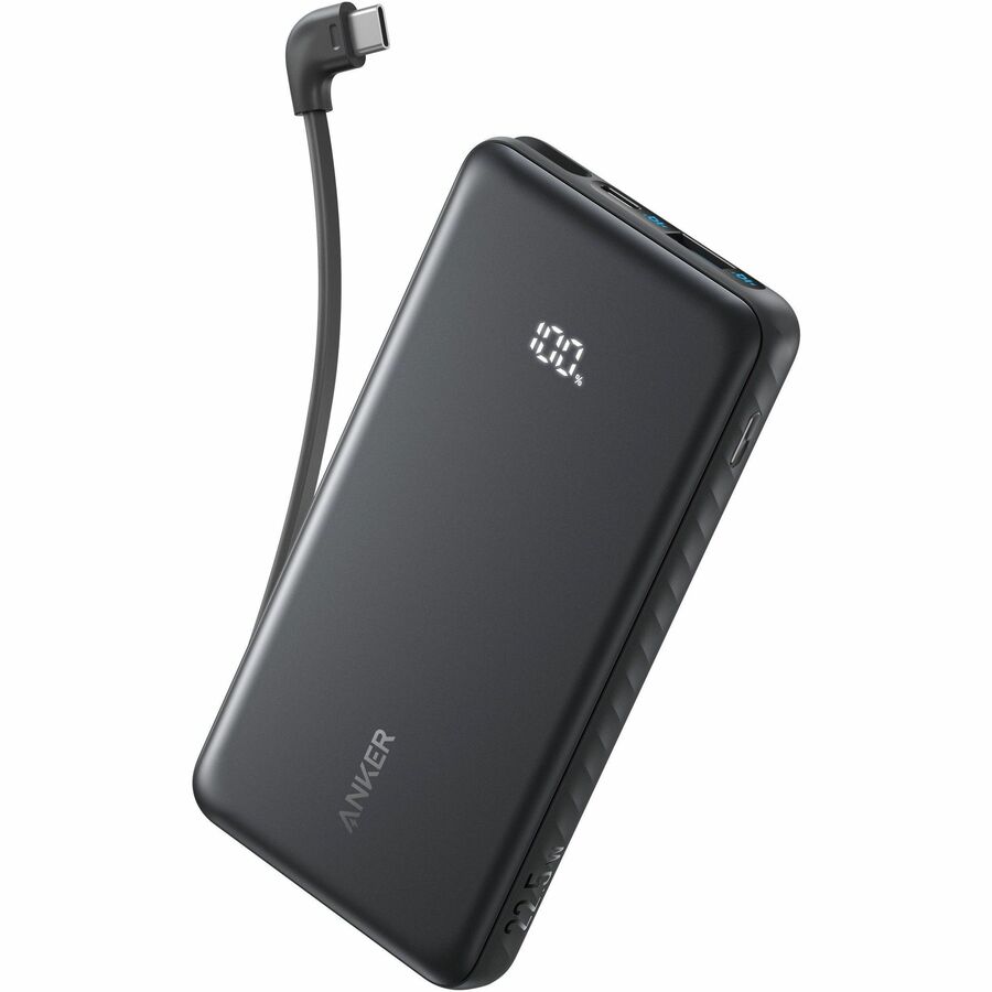 Anker Power Bank (10K, 22.5W, Built-In USB-C Cable)