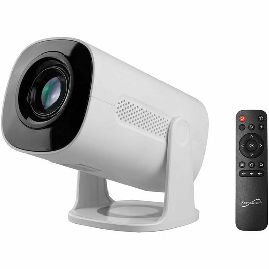 Supersonic SC-92P LED Projector - 16:9 - Wall Mountable, Ceiling Mountable - White