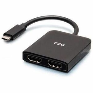 C2G USB-C&reg; to Dual HDMI&reg; MST Hub - 4K 60Hz