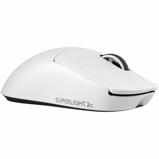 Logitech G PRO X SUPERLIGHT 2c wireless gaming mouse, 51 g pro-grade compact mouse with 5 programmable buttons, USB-C charging, 44K DPI sensor, up to 8 kHz polling for PC/Mac, White