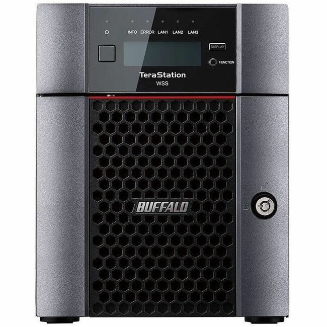 BUFFALO TeraStation WS5420DN 4-Bay Windows Server IoT 2025 Desktop NAS 16TB (4x4TB) HDD Included TAA Compliant