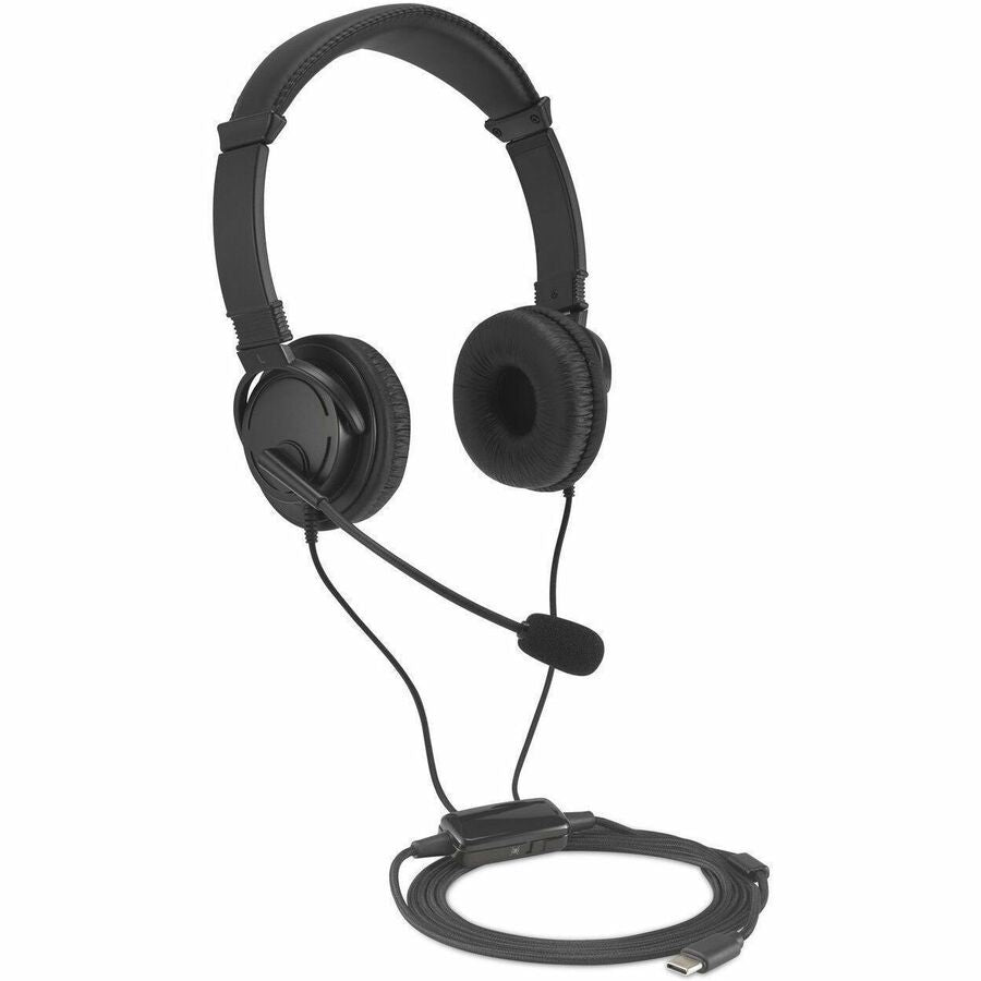 Kensington Classic EQ USB-C&reg; Headset with Mic and Volume Control