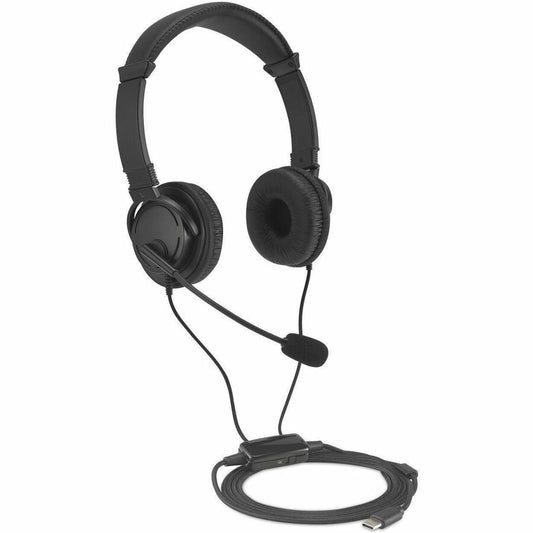 Kensington Classic EQ USB-C&reg; Headset with Mic and Volume Control