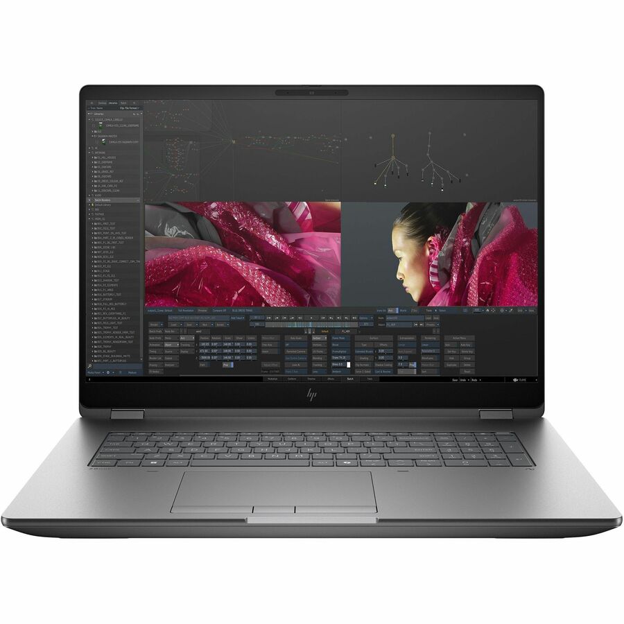 HP ZBook Fury G1i 18" Mobile Workstation - WQXGA - 165 Hz - Intel Core Ultra 7 265HX - vPro Technology - 32 GB - 512 GB SSD - Meteor Silver