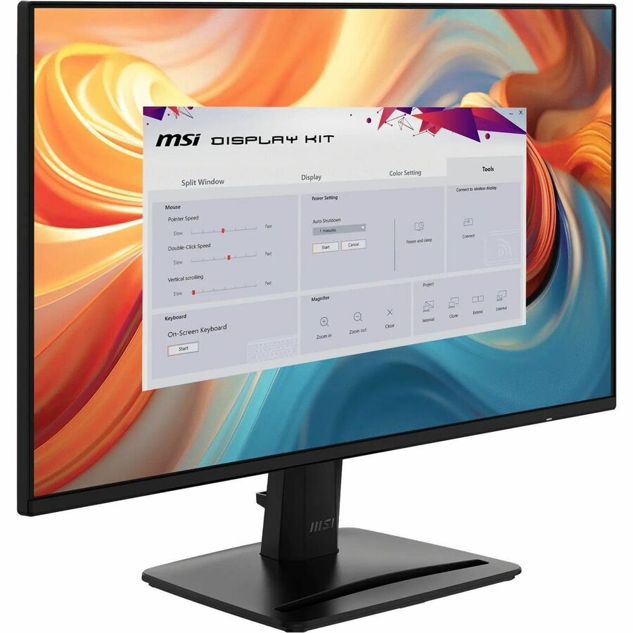 MSI Pro MP242 E14A 24" Class Full HD LCD Monitor - 16:9 - Matte Black