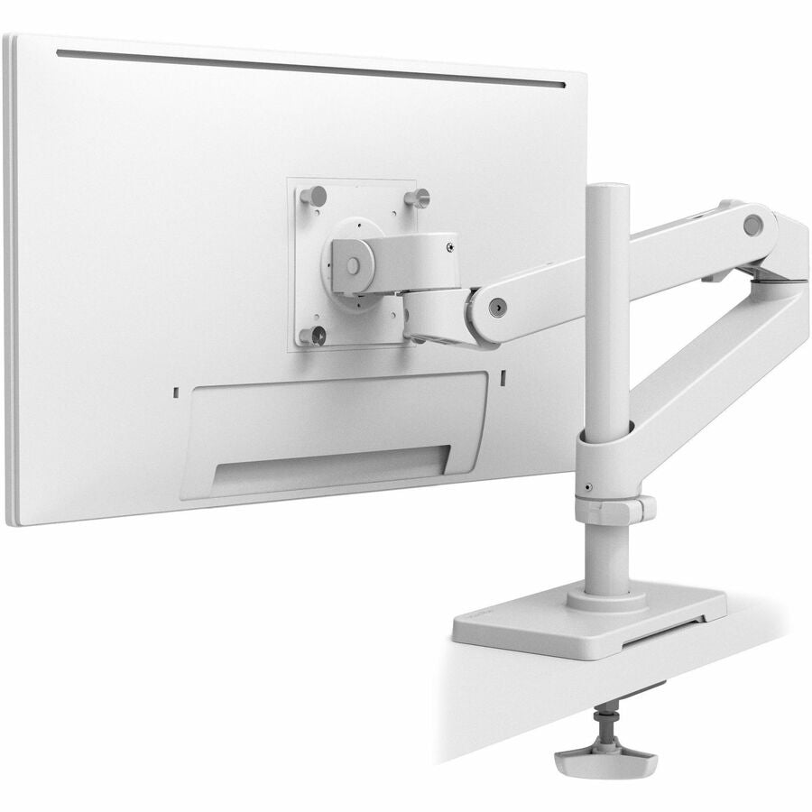 Ergotron LX Pro Desk Monitor Arm, Tall Pole, Grommet Mount (white)