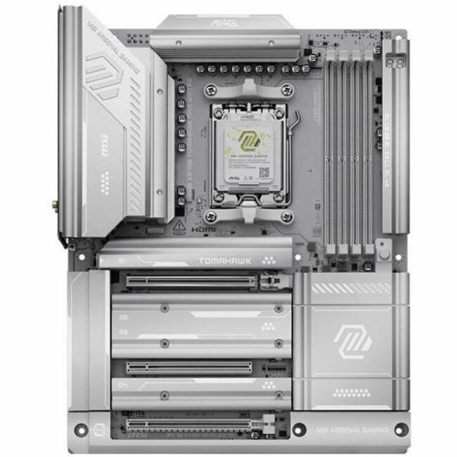 MSI MAG MAG X870E TOMAHAWK MAX WIFI PZ Gaming Desktop Motherboard - AMD X870E Chipset - Socket AM5 - ATX