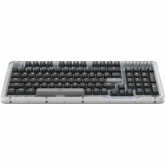 Logitech Alto Keys K98M Wireless Mechanical Keyboard, Customizable Keyboard with Vibration Absorbing Gasket, Backlit Keys, Graphite