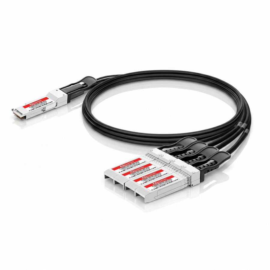 200GBASE-CR4 QSFP TO 2 X 100GBASE-CR2 QSFP TWINAX COPPER CABLE ARISTA COMPATIBLE
