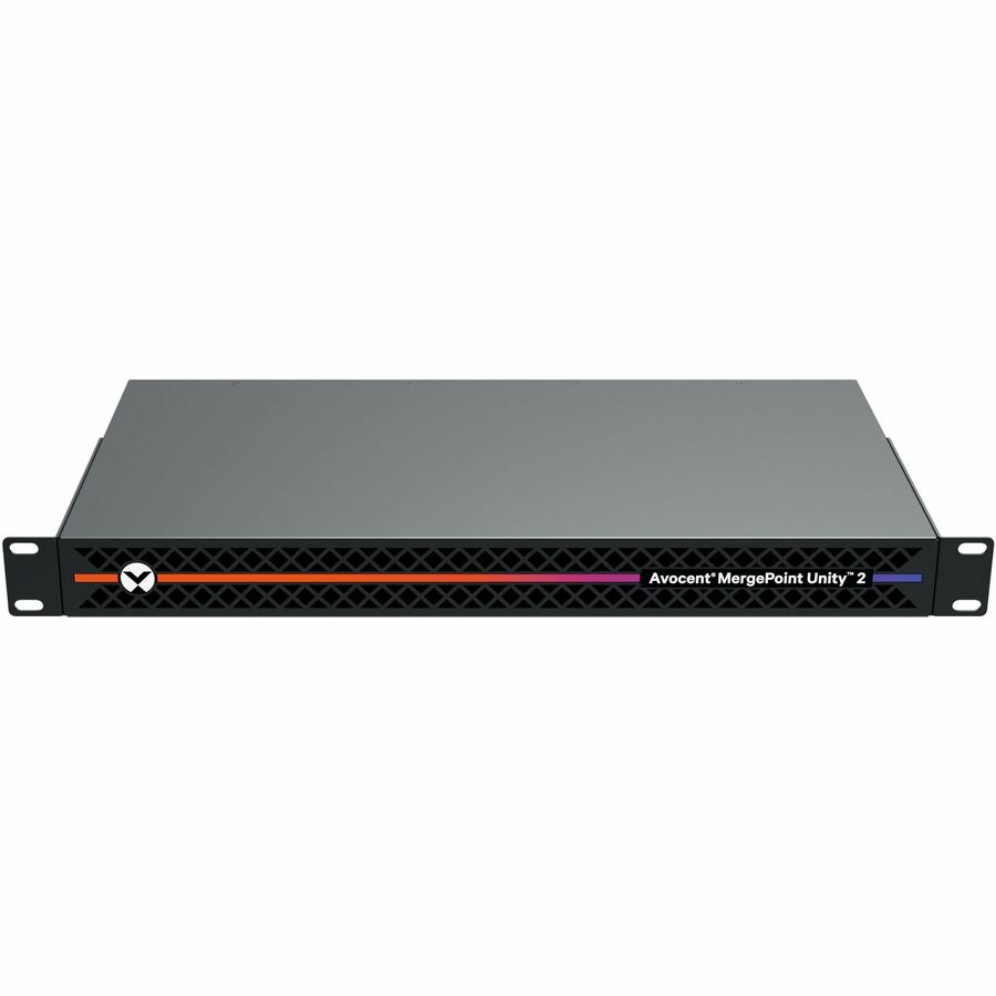 Vertiv Avocent MergePoint Unity 2 MPU2-108DAC-400, Enterprise KVM-over-IP Switch, 8-Port, 1 Digital Path, Advanced Security, IT Remote Access, 1U