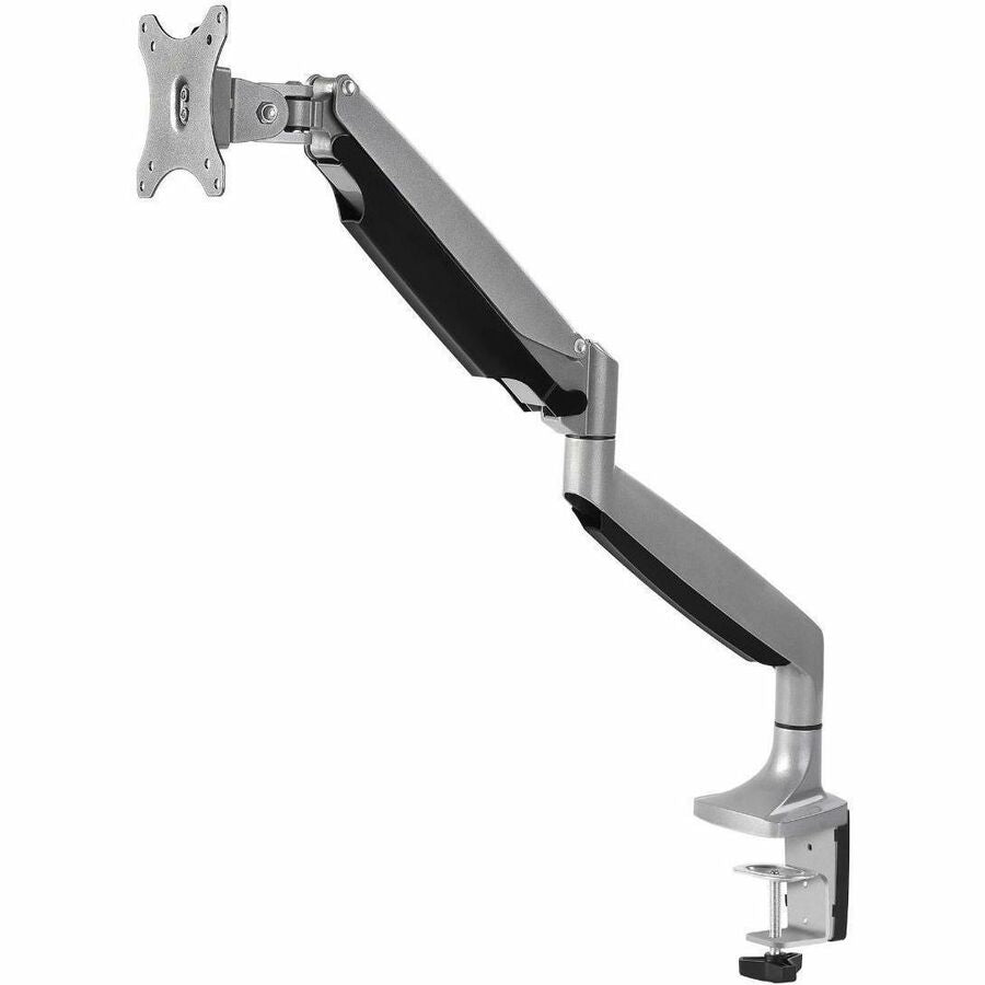SIIG Single 45" Monitor Arm Mount 26.4 lbs-Gray - Fits17"-45" Screens, up to 26.4 lbs, VESA 75/100/200
