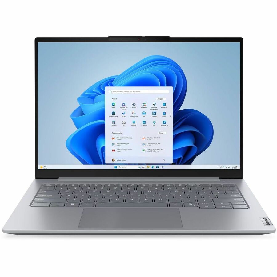 Lenovo ThinkBook 14 G9 IRL 21UY0006US 14" Touchscreen Notebook - WUXGA - Intel Core 5 2nd Gen 210H - 16 GB - 512 GB SSD - English Keyboard - Arctic Gray