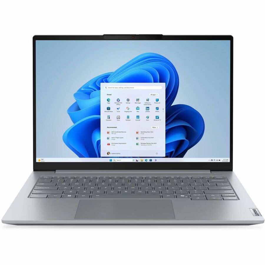 Lenovo ThinkBook 14 G9 IRL 21UY0009US 14" Notebook - WUXGA - Intel Core 5 2nd Gen 210H - 16 GB - 256 GB SSD - English Keyboard - Arctic Gray