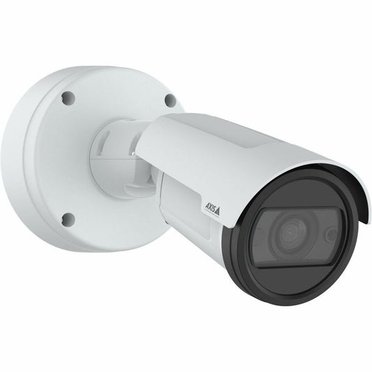 AXIS P1487-LE 5 Megapixel Indoor/Outdoor Network Camera - Color - Bullet - White - TAA Compliant