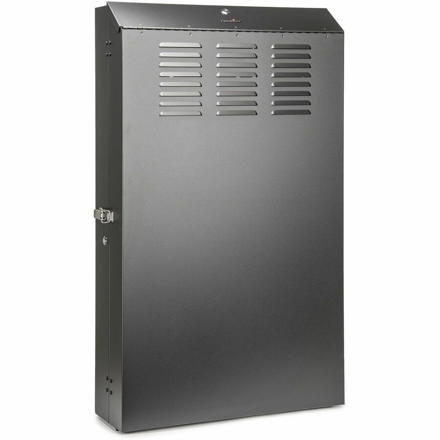 Rocstor SolidRack 4U Low-Profile Vertical-Mount Server-Depth Wall-Mount Rack Enclosure