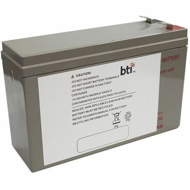 BTI APCRBC106-SLA106 12V 1-CELL LEAD ACID UPS BATTERY FOR APCRBC106 RBC106