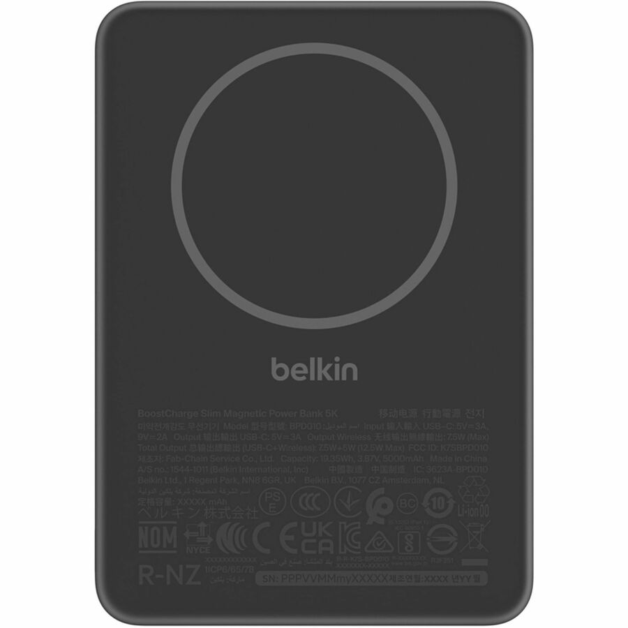 Belkin BoostCharge Slim Magnetic Power Bank 5K