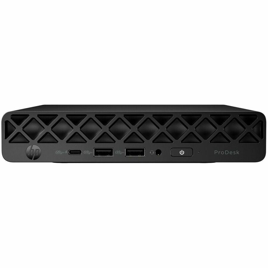 HP ProDesk 4 G1i Desktop Computer - Intel Core Ultra 5 225T - 16 GB - 256 GB PCI Express NVMe SSD - Mini PC - Jack Black