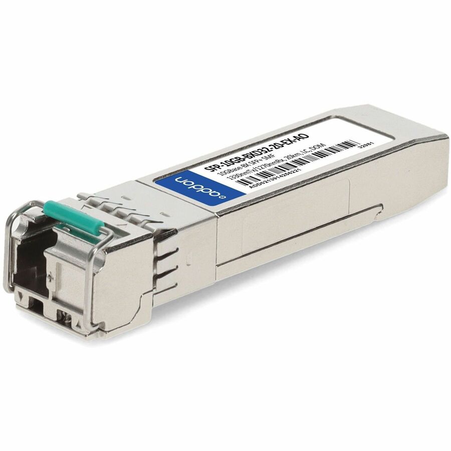 AddOn Extreme Networks Compatible TAA 10GBase-BX SFP+ Transceiver (SMF, 1330nmTx/1270nmRx, 20km, LC, DOM)