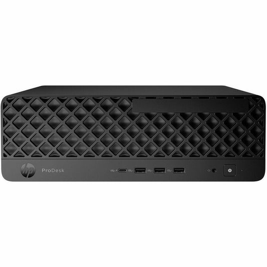 HP ProDesk 4 G1i Desktop Computer - Intel Core Ultra 5 Series 2 225 - 16 GB - 512 GB PCI Express NVMe SSD - Small Form Factor - Jack Black