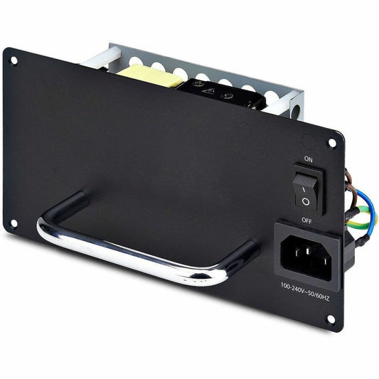 StarTech Redundant Power Supply Unit for MCM15-MEDIA-CHASSIS, 130W AC, 100-240V Input, Tool-Free, Hot-Swappable, Fanless Cooling, TAA