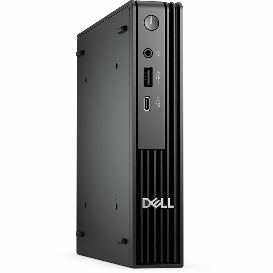 Dell Pro Micro QCM1255 Desktop Computer - AMD Ryzen 5 8500GE - 16 GB - 256 GB PCI Express NVMe 4.0 SSD - Micro PC