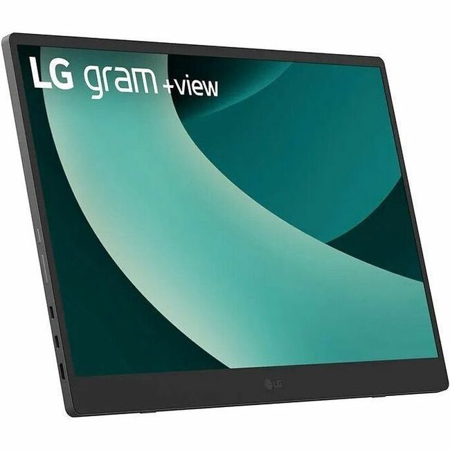 LG gram +view 17MT70 17" Class WQXGA LCD Monitor - 16:10 - Black, Silver