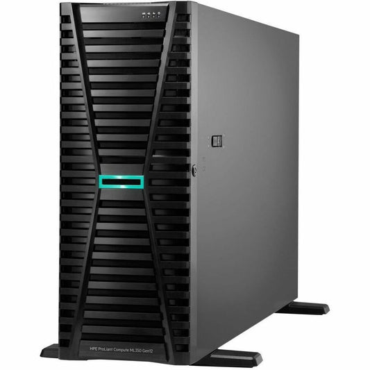 HPE ProLiant ML350 Gen12 4U Tower Server - 1 x Intel Xeon 6505P 2 GHz - 64 GB RAM - 960 GB SSD - (2 x 480GB) SSD Configuration - Serial ATA/600, 12Gb/s SAS, NVMe Controller