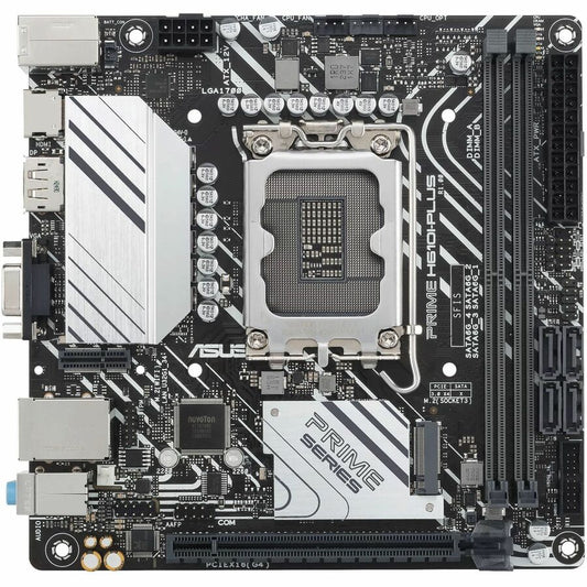 Asus Prime H610I-PLUS-CSM Desktop Motherboard - Intel H610 Chipset - Socket LGA-1700 - Mini ITX
