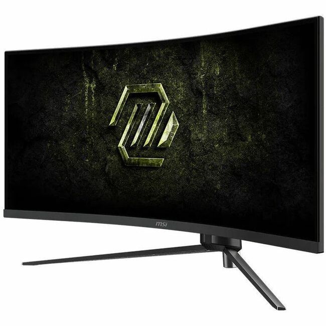 MSI MAG 345CQRF E20 34" Class UWQHD Curved Screen Gaming LCD Monitor - 21:9 - Black