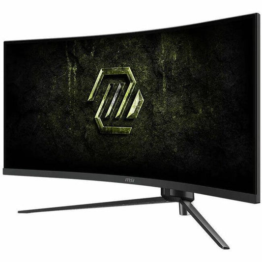 MSI MAG 345CQRF E20 34" Class UWQHD Curved Screen Gaming LCD Monitor - 21:9 - Black