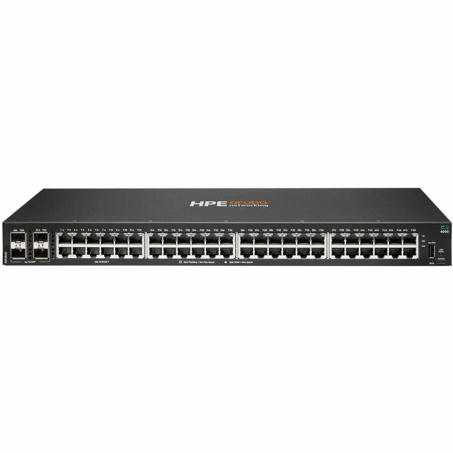Aruba CX 6000 48p 10M/100M/1G 4p SFP 1G Switch