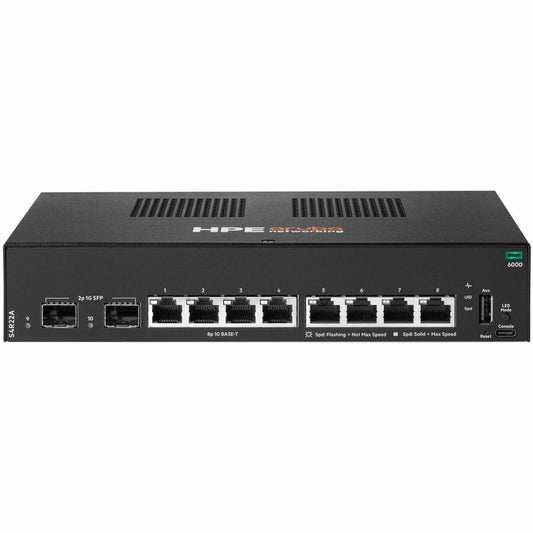 Aruba CX 6000 8p 10M/100M/1G 2p SFP 1G Switch