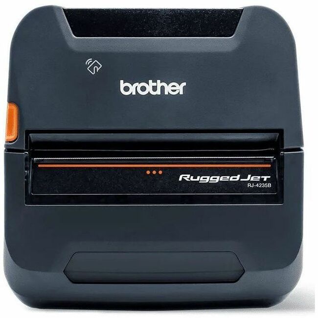 4Inch Rugged Mobile Printer with Bluetooth&reg; Wireless Connectivity, Smart Liion Battery, and Charging Conductor Plate
