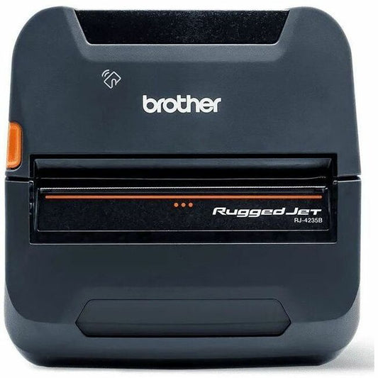 4Inch Rugged Mobile Printer with Bluetooth&reg; Wireless Connectivity, Smart Liion Battery, and Charging Conductor Plate