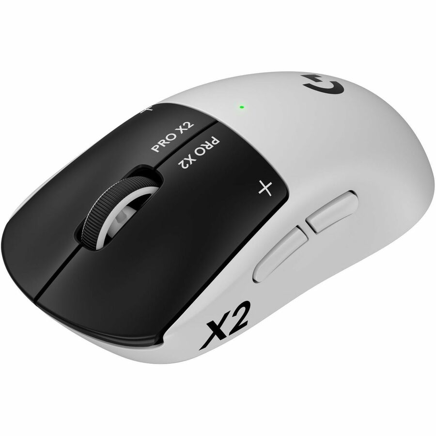 Logitech PRO X2 SUPERSTRIKE LIGHTSPEED Wireless Gaming Mouse, Ultra-Fast Performance, Customizable Click Haptics, USB-C charging