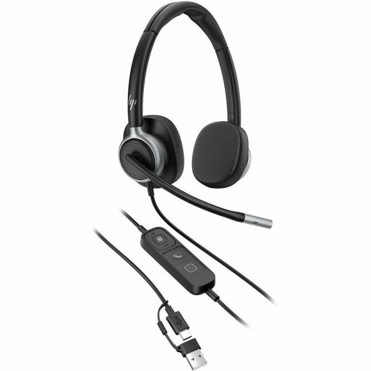 Poly Mission 625 Stereo USB Wired Headset (Bulk) (C01C6A6)