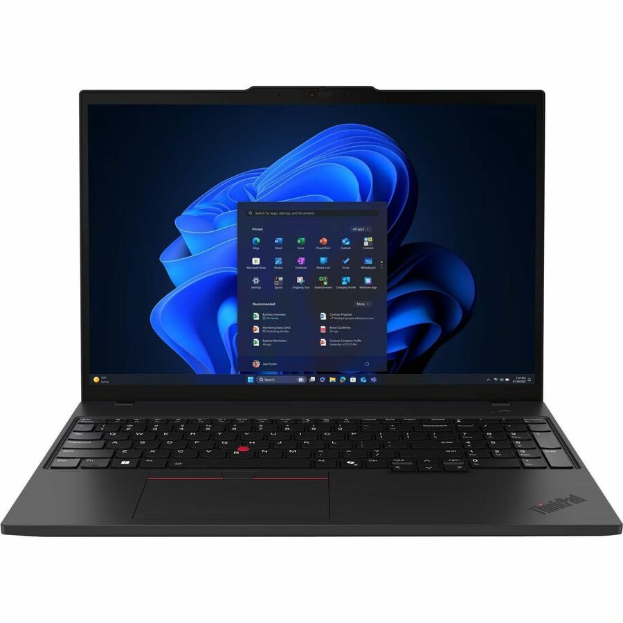 Lenovo ThinkPad T16 Gen 4 22AW002NUS 16" Touchscreen Copilot+ PC Notebook - WUXGA - Intel Core Ultra 5 238V - 32 GB - 512 GB SSD - English Keyboard - Black