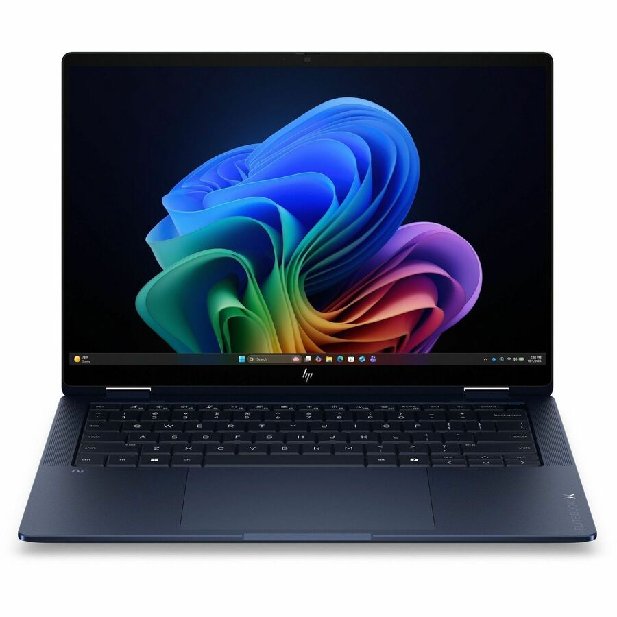 HP EliteBook X Flip G2i 14" Touchscreen Convertible Copilot+ PC 2 in 1 Notebook - 5G - 3K - 120 Hz - Intel Core Ultra X7 358H - 32 GB - 1 TB SSD - English Keyboard - Atmospheric Blue