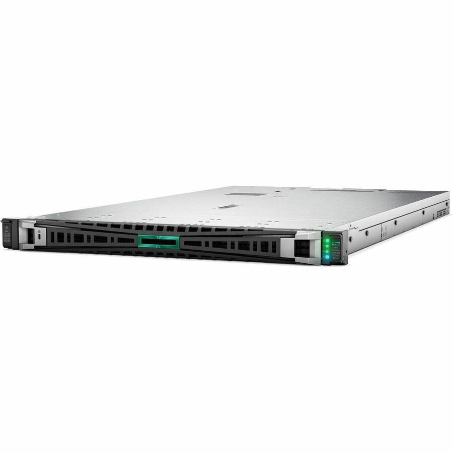 HPE ProLiant Compute DL360 Gen12 1U Rack Server - 1 x Intel Xeon 6515P 2.30 GHz - 64 GB RAM - 960 GB SSD - (2 x 480GB) SSD Configuration - Serial ATA/600, 12Gb/s SAS, NVMe Controller