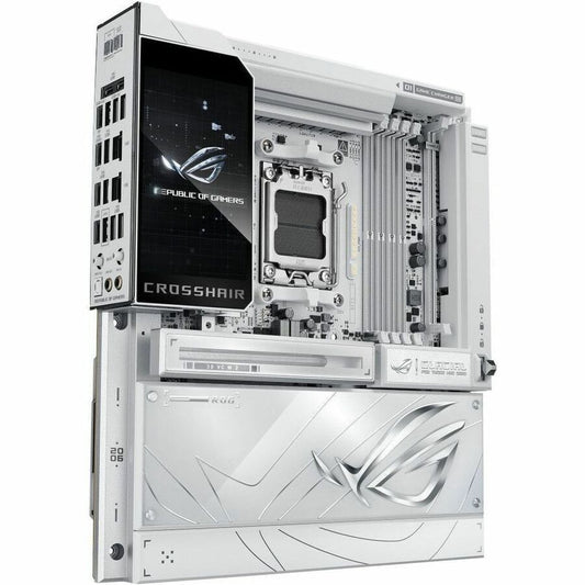 Asus ROG Crosshair X870E GLACIAL Gaming Desktop Motherboard - AMD X870E Chipset - Socket AM5 - Extended ATX