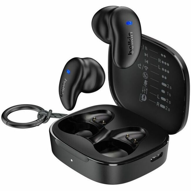Belkin SoundForm Anywhere AUC014FQBK Earset