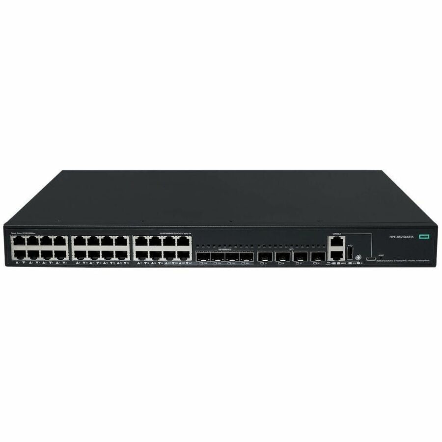 HPE CW 2150 24p 10M/100M/1G PoE+ 4p SFP 1G Combo 4p SFP+ 1G/10G 405W Switch