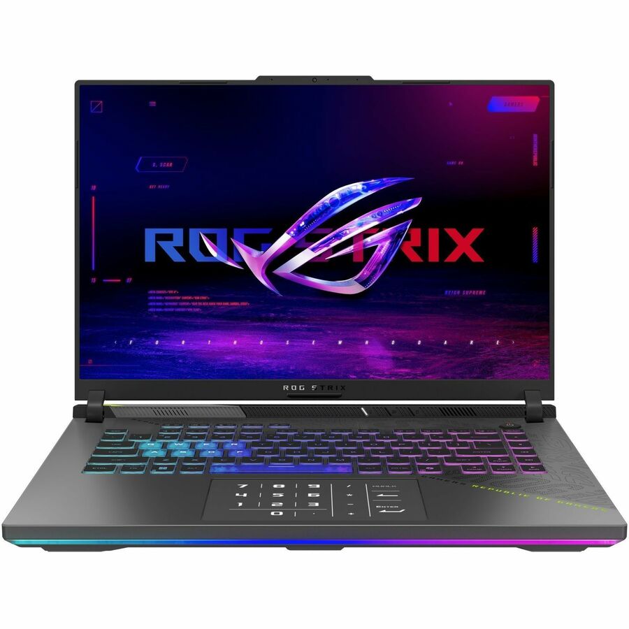 Asus ROG Strix G16 G614 G614FR-DB96 16" Gaming Notebook - 2.5K - 300 Hz - AMD Ryzen 9 Ryzen 9000 Series 9955HX3D - 32 GB - 1 TB SSD