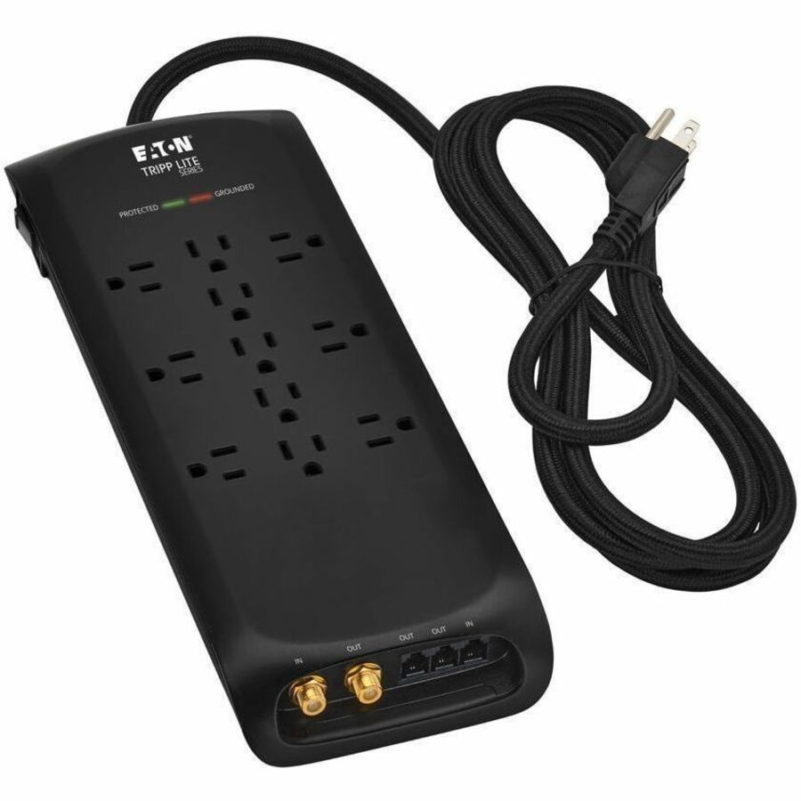 TRIPP LITE SERIES 11-OUTLET SURGE PROTECTOR 5-15R OUTLETS 4200 JOULES TEL/MODEM/